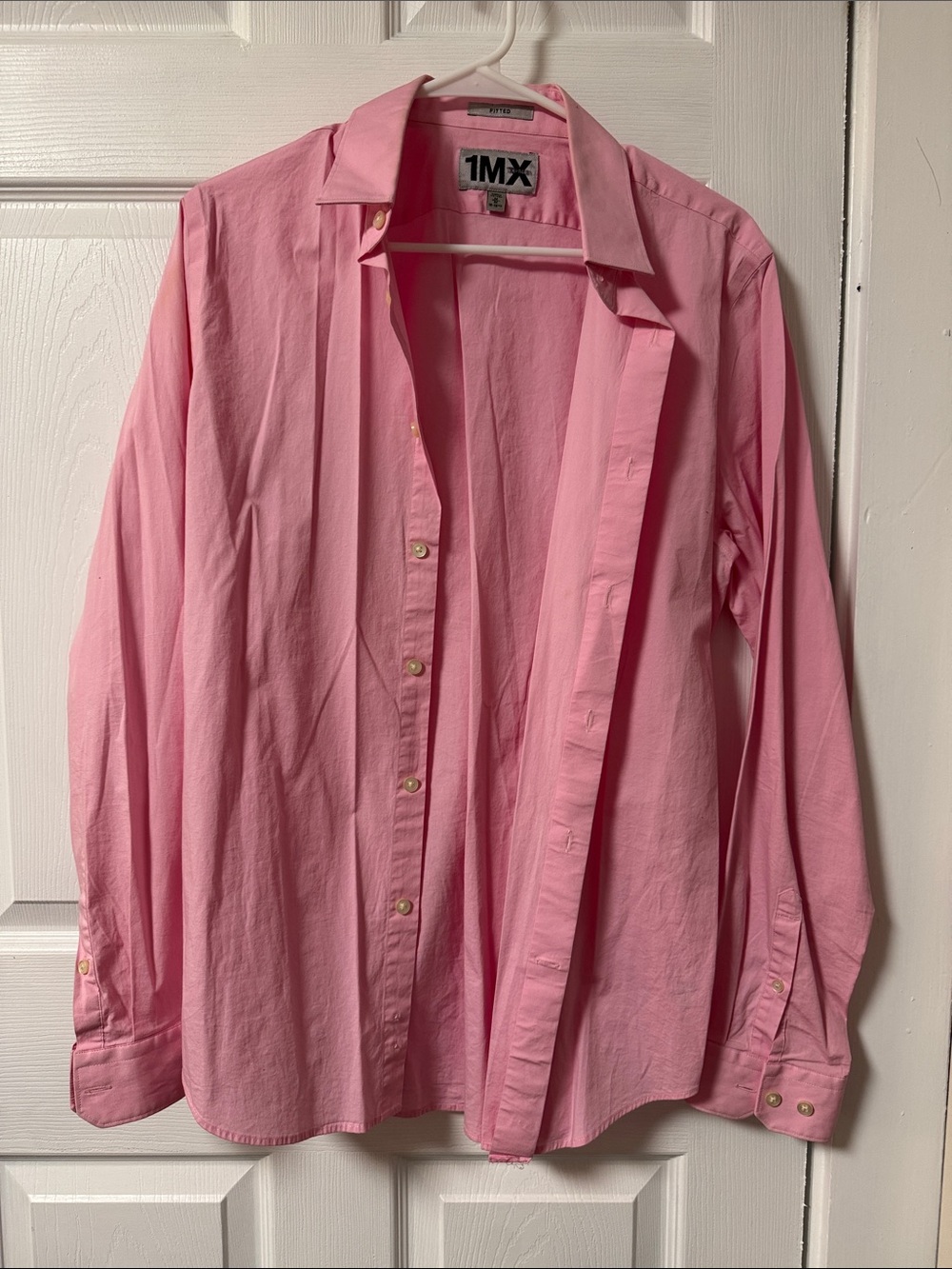 Express Men's Classic Pink Button-Down Shirt